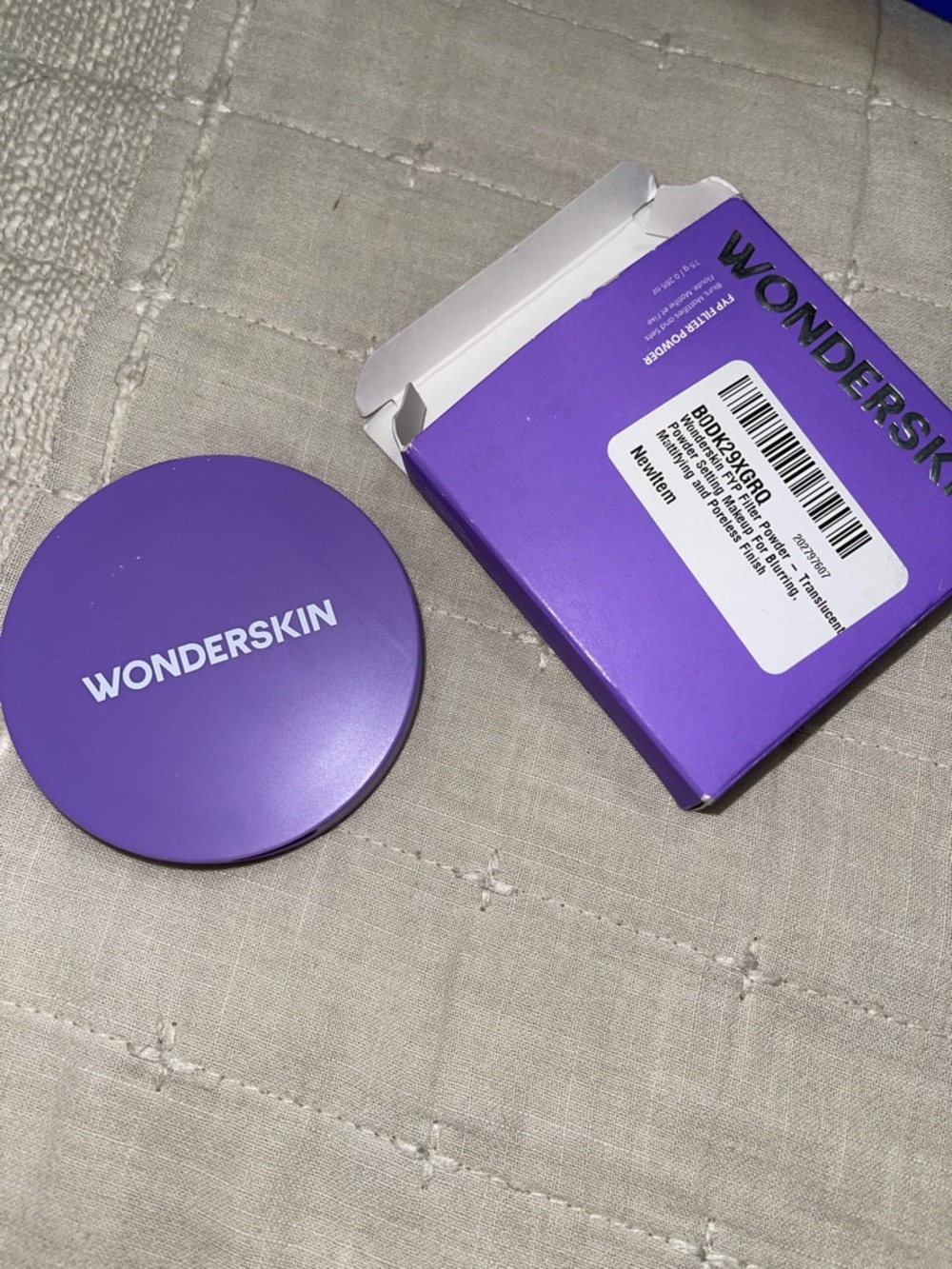 Wonderskin Setting Powder - Purple Compact